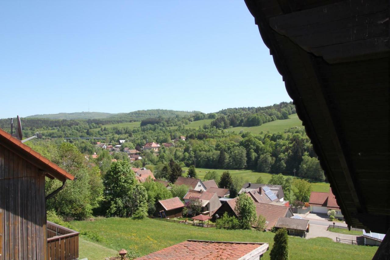 Ferienwohnung Abersfelder Mit Balkon Wildflecken Екстер'єр фото